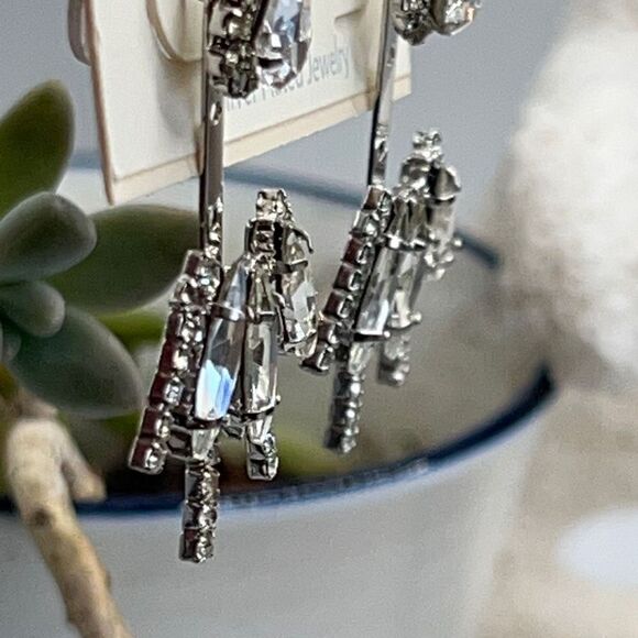 DEW Silver Plated Dangle  Earrings $16ea / 3 for $25 - Picture 2 of 9